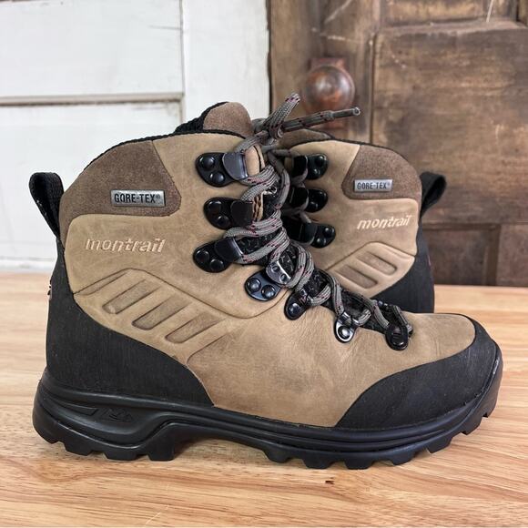 Montrail Hiking Boots women’s 5.5 Brown Leather Camp Outdoor Trail main image 6